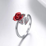 Load image into Gallery viewer, Forever Rose Ring - The Sunflower Pendant

