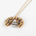 Load image into Gallery viewer, &quot;You Are My Sunshine&quot; Necklace Pendant - The Sunflower Pendant
